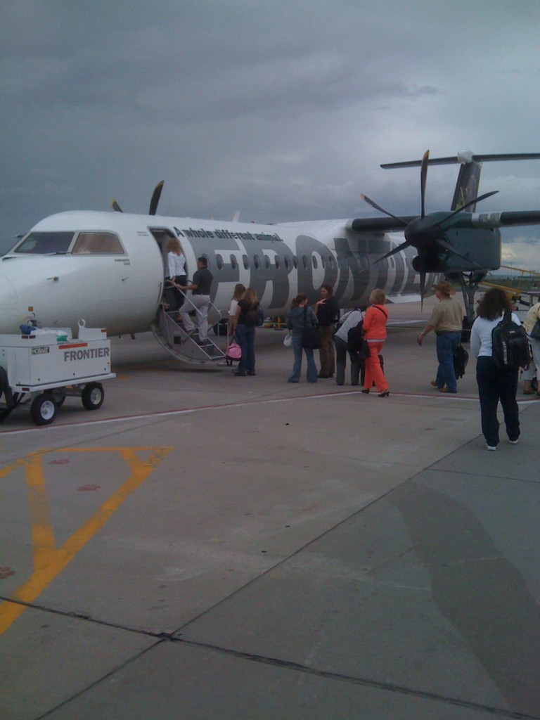 Plane from Denver to Jackson